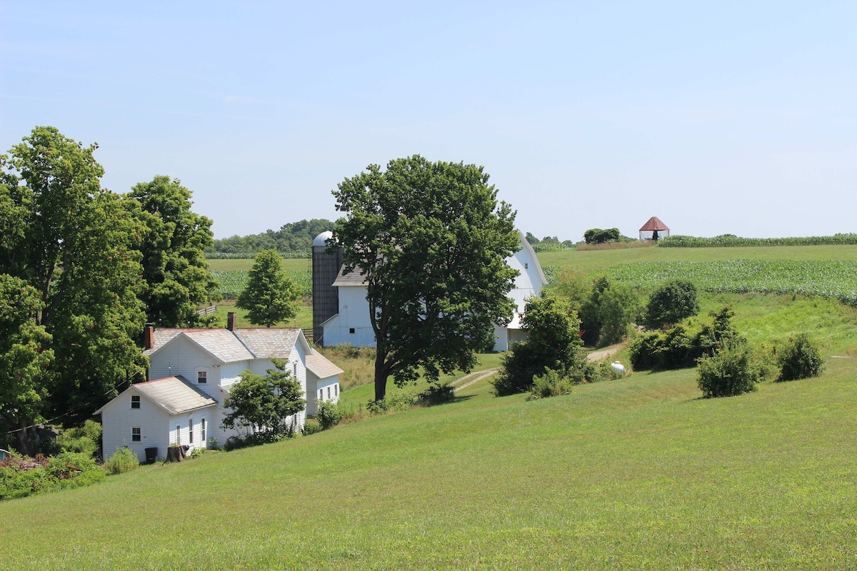 McKee农舍：位于230 Acre Farm的乡村农舍