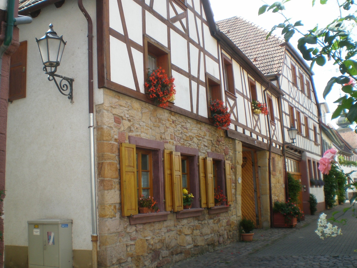 巴特贝格扎本斯（ Bad Bergzaberns ）老城镇的特殊风情