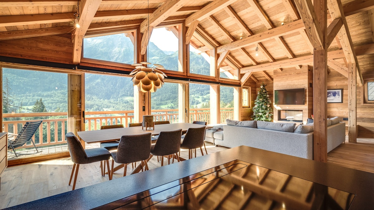 Magnifique chalet de 3 chambres avec vue splendide