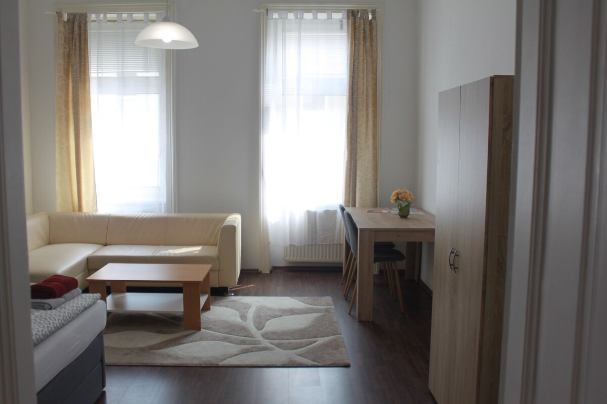 美丽、安静的单间公寓，靠近市中心（ KÖL ）