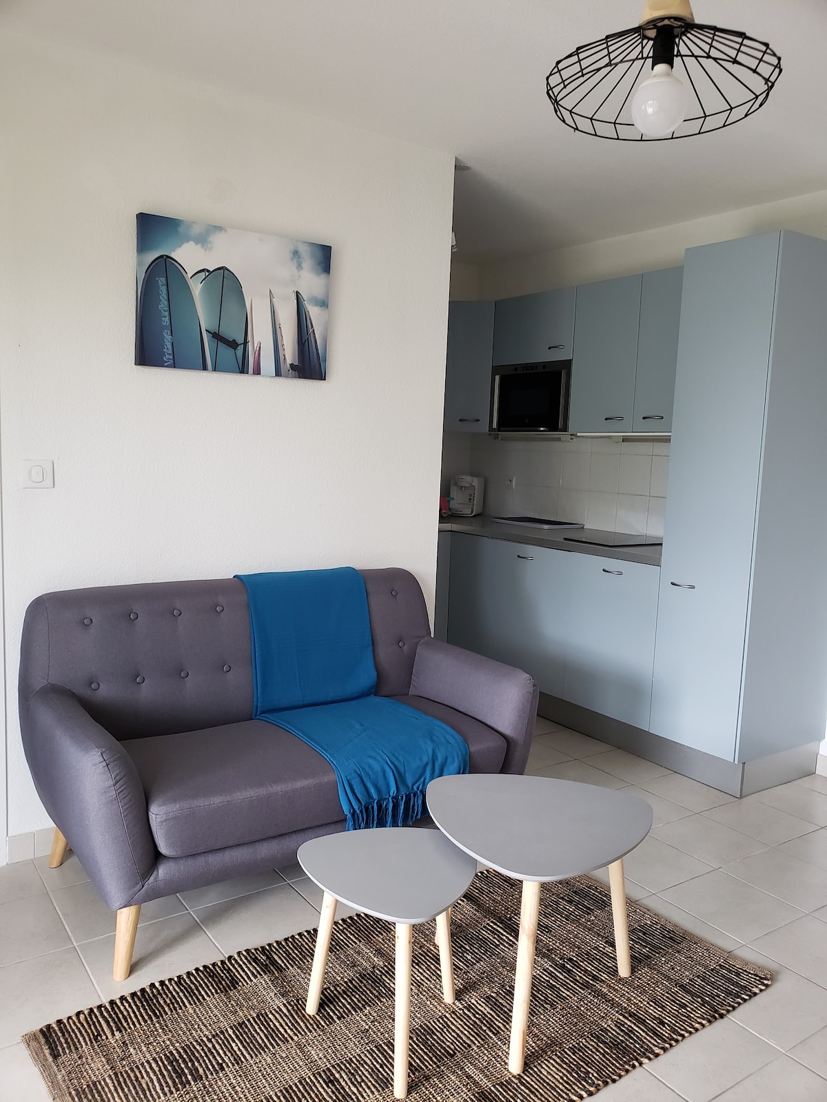 Appartement rénové de plain-pied en bord de mer -