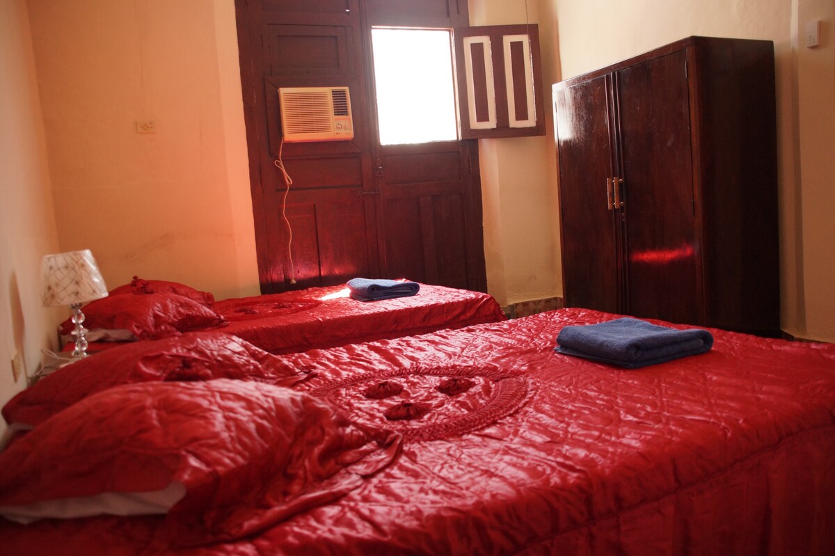 Room 1 of Real Sociedad Hostel, in the Downtown.