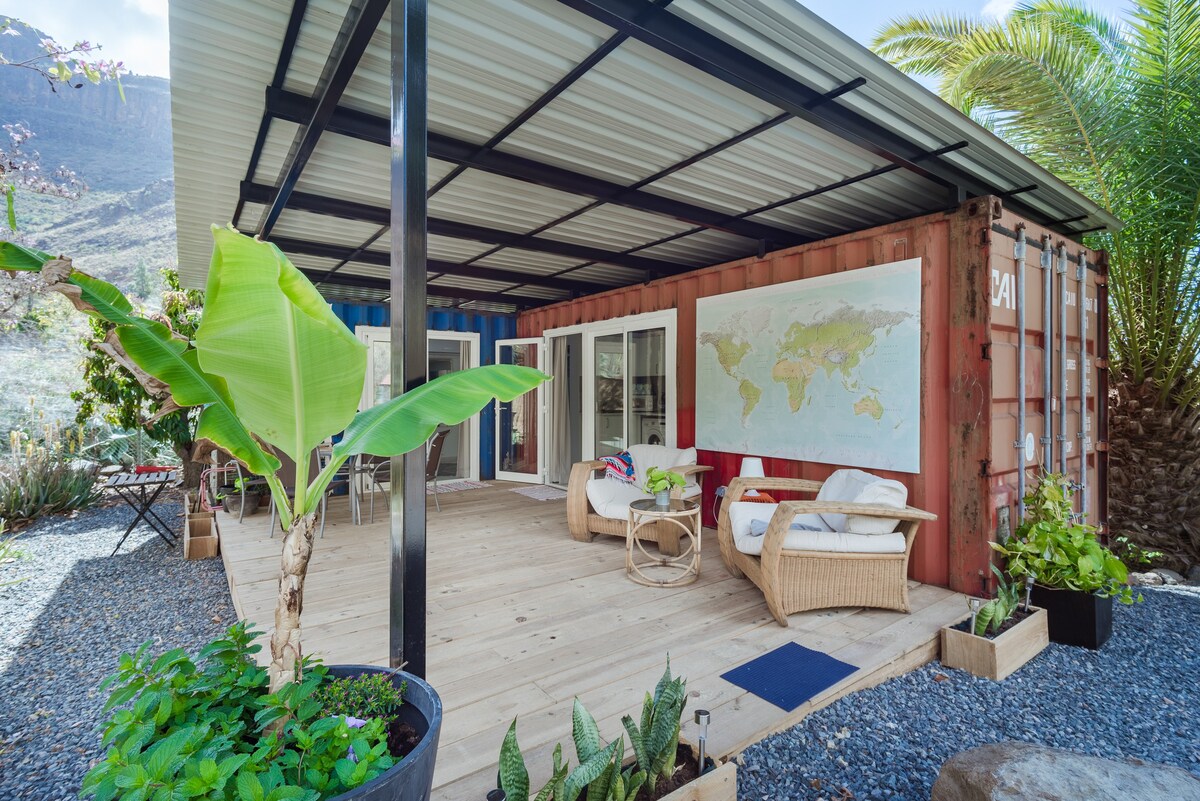 The Nook; Cozy&modern container 25 mins from beach