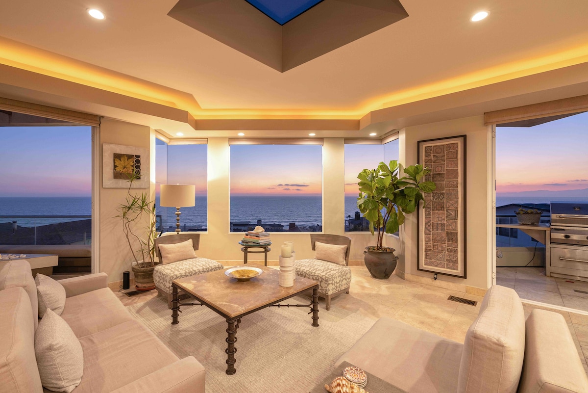 Stunning Manhattan Beach Panoramic Ocean View Home