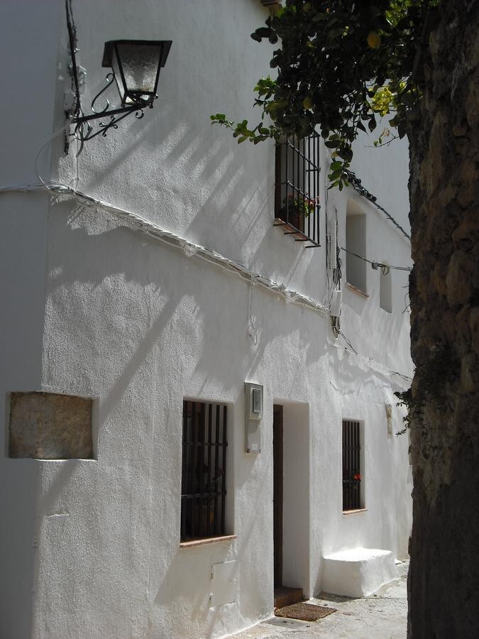 Typisch Andalusisch dorpshuis met dakterras