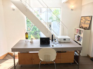 Stylish designers house in safe Tokyo. 緑薫るデザイナーハウス