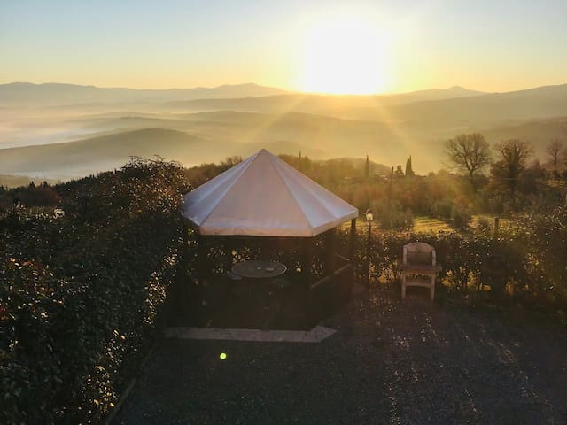 卡斯蒂廖内多尔恰 (Castiglione d'Orcia)的民宿