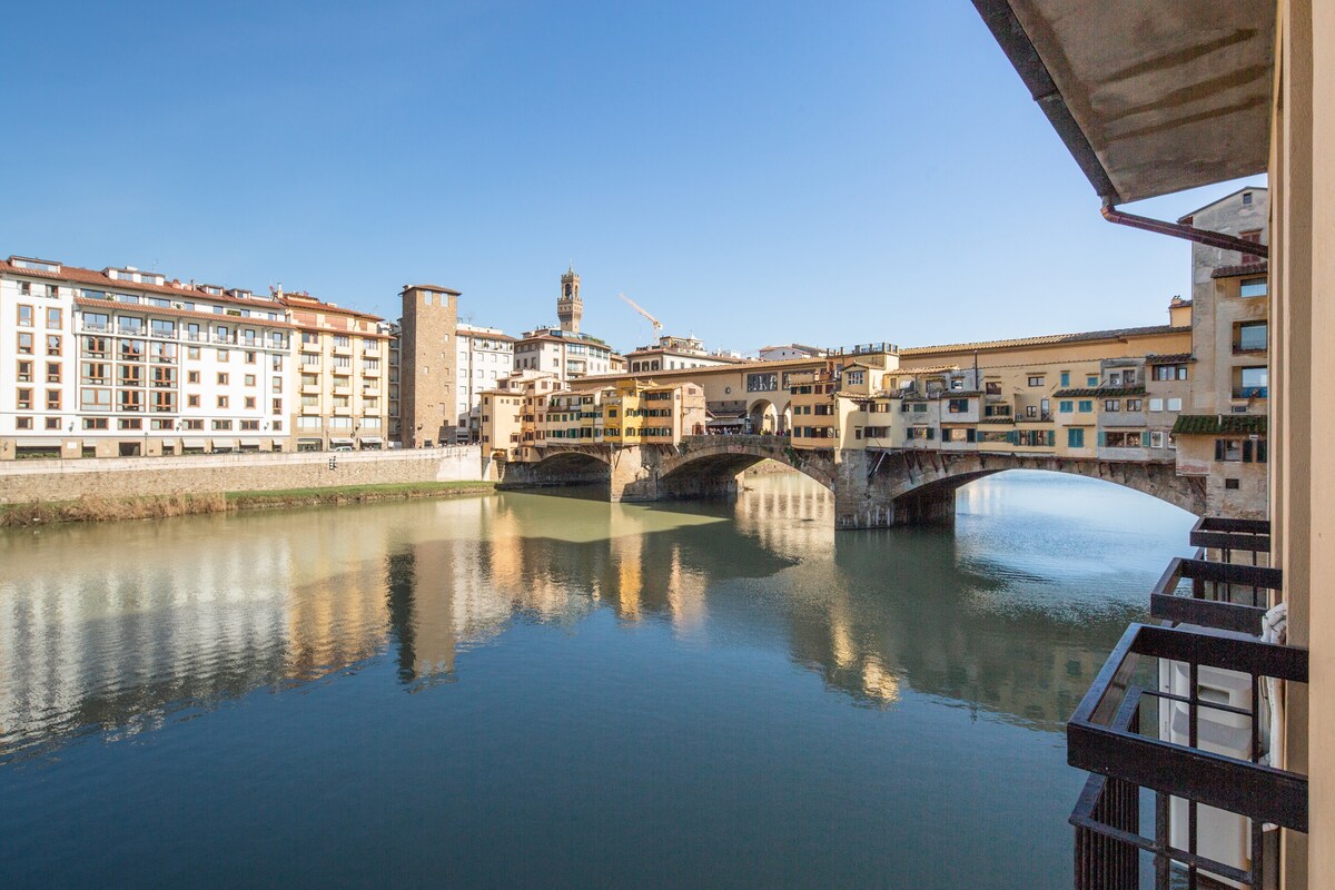 老桥（ Ponte Vecchio ）的美景！