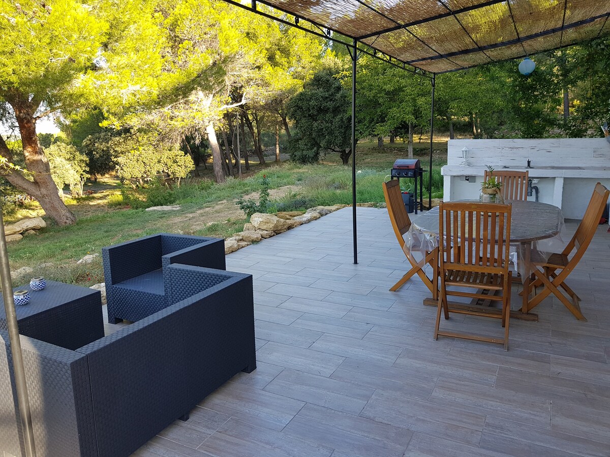 Mas Provençal avec piscine chauffée, idéal famille