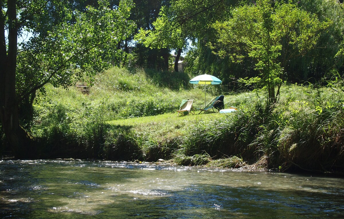 Les pieds dans l'eau - Gîte Vercors - Plage privée