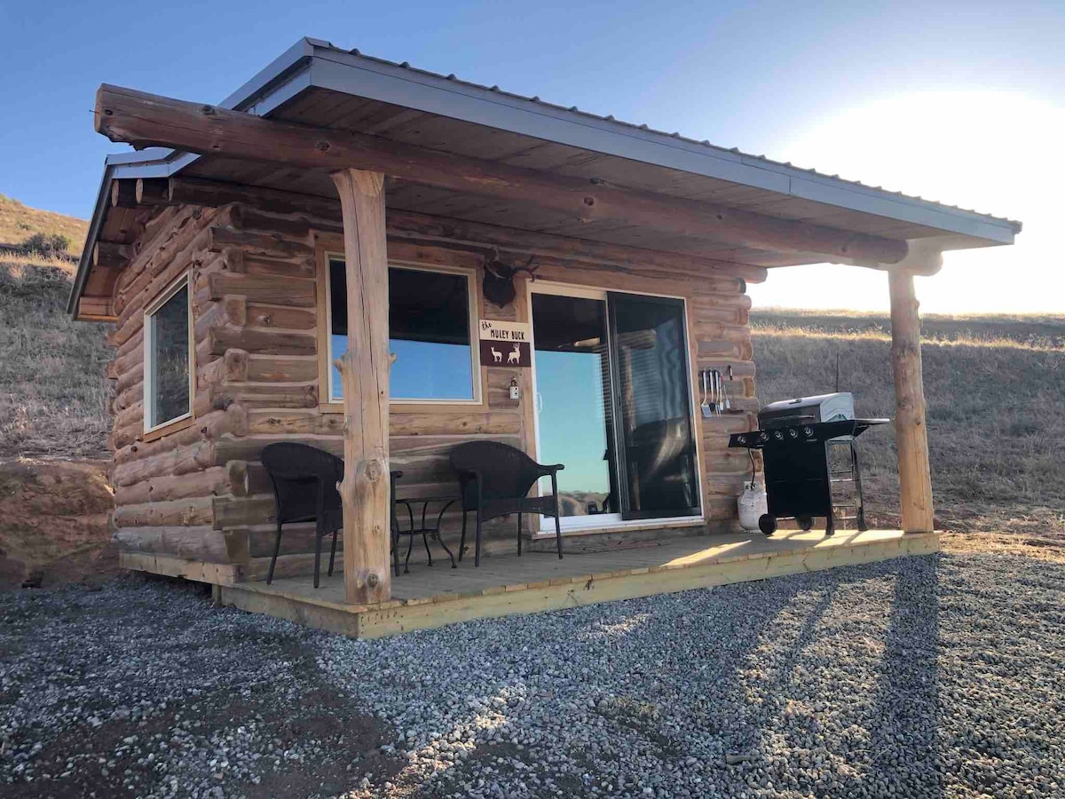 Canyon Muley Buck (a Lone Juniper Ranch Log Cabin)