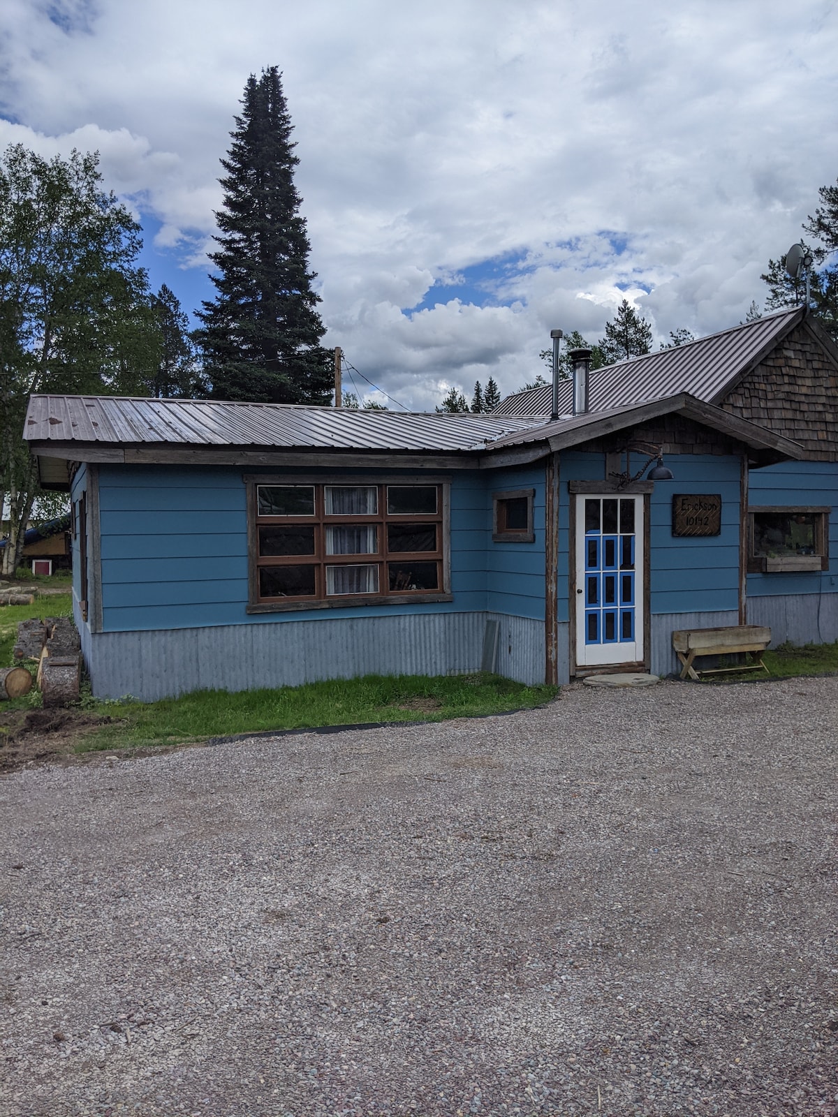 前往冰川公园（ Glacier Park ）的途中