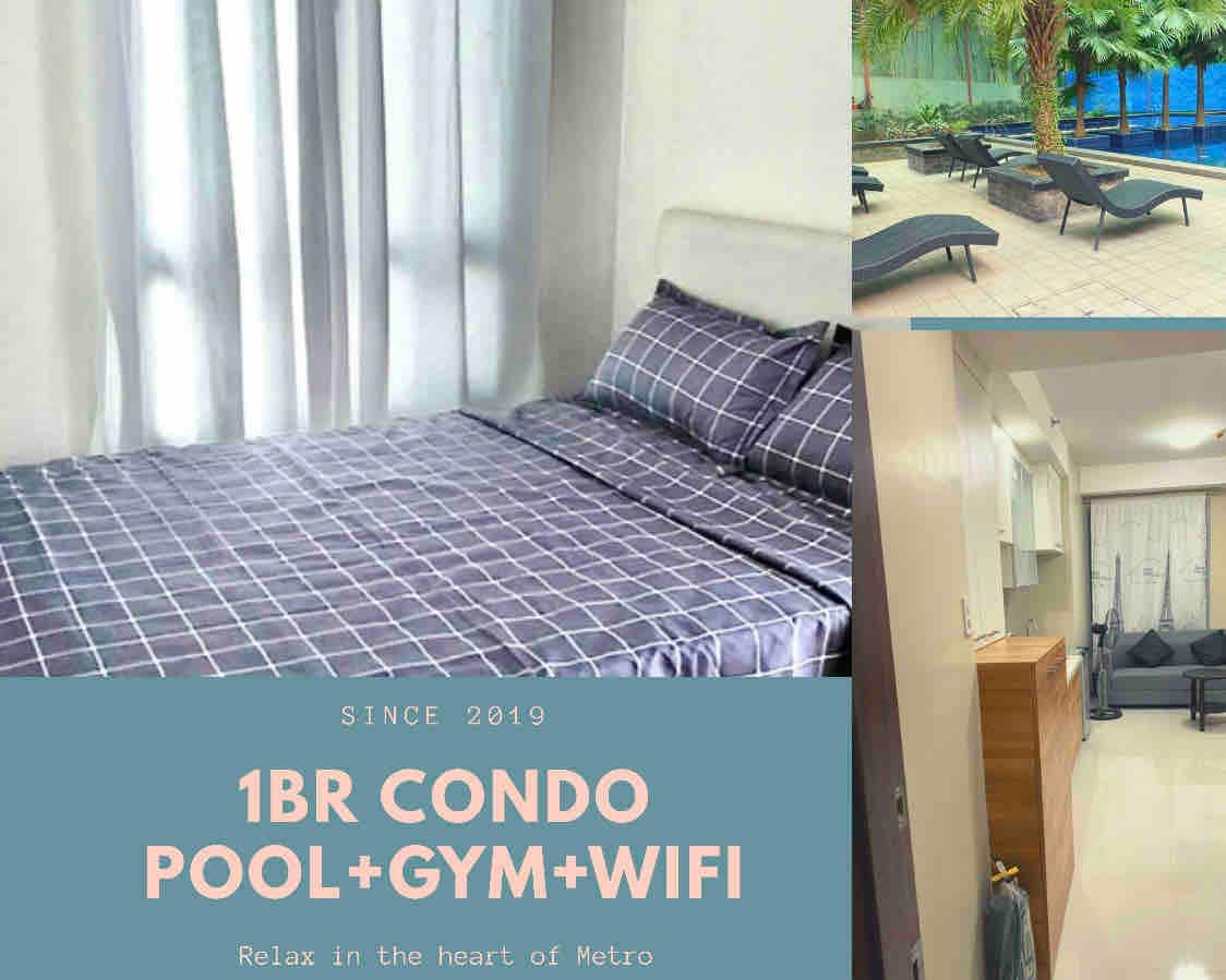 宽敞的1间卧室+泳池+健身房+ Netflix + BoniMRT