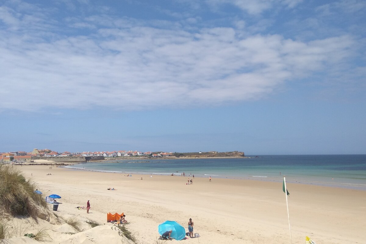 佩尼切海滩（ Peniche Beach Front ） -迷人的海景！ *暖气🔥