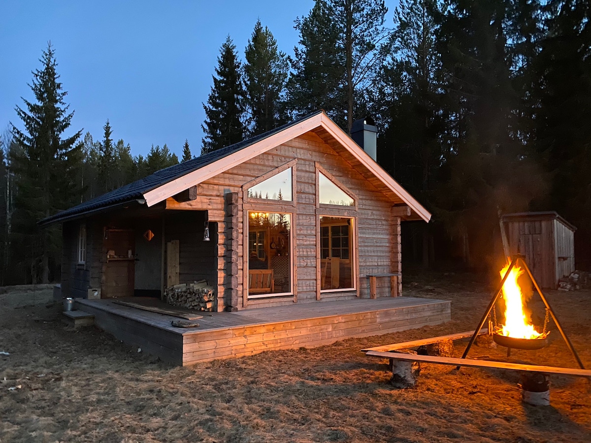 Offgrid Cabin in the forest 🔥🌲 Dalarna County