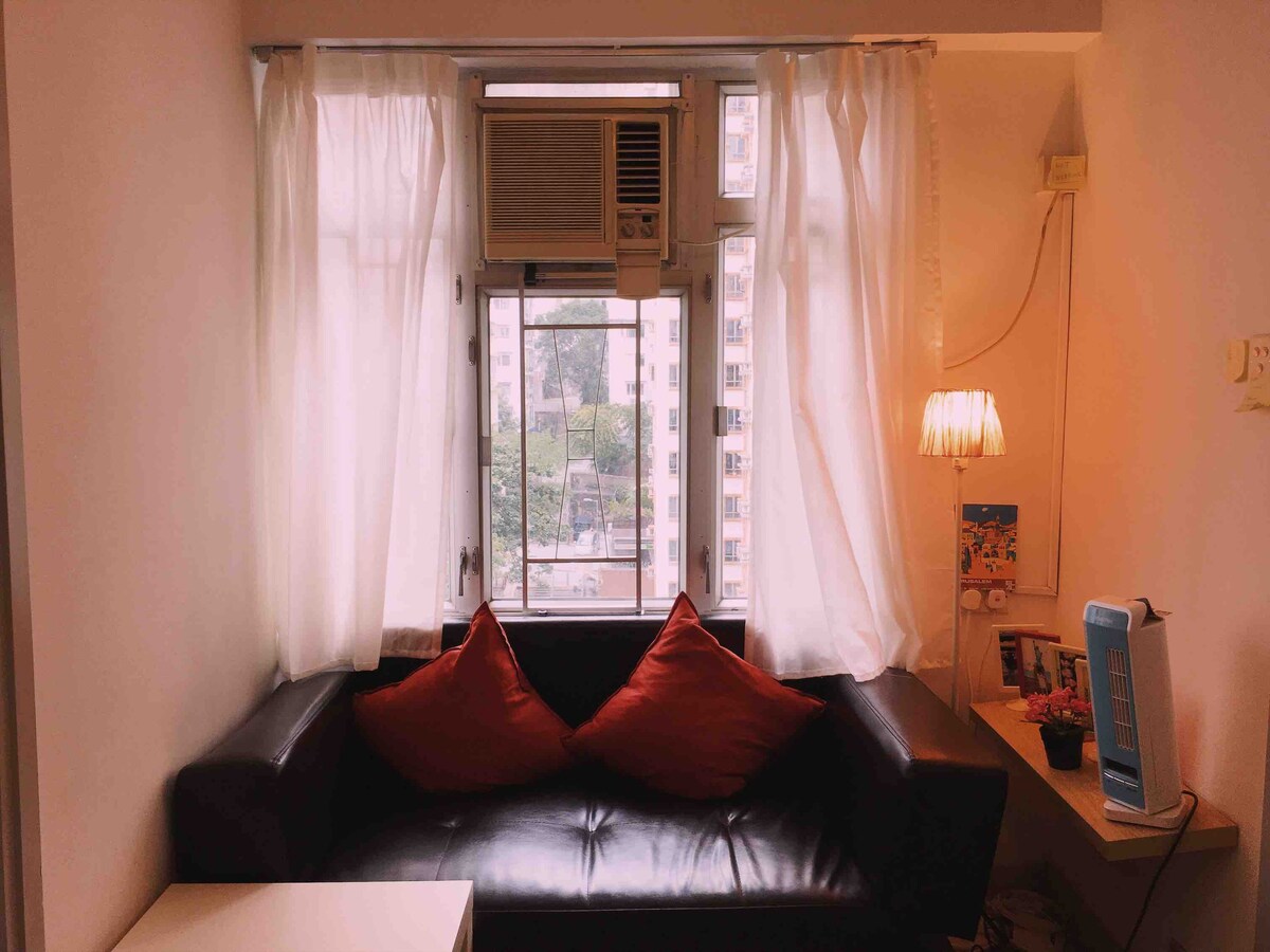 2卧室公寓，位于香港古董街