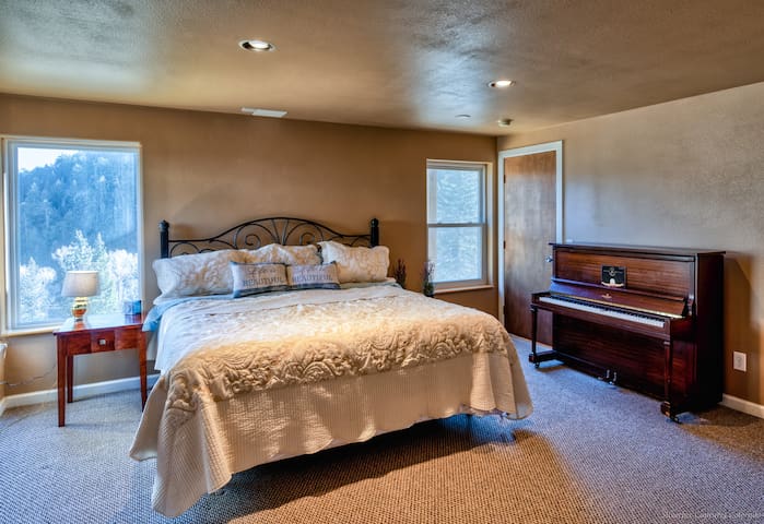 mountain peace lower level of house