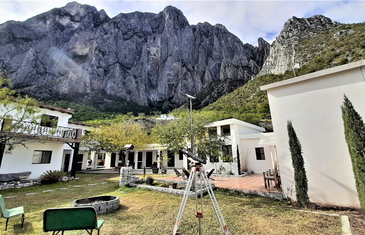 El Cubil Potrero Chico "Calli" 🏡 Big Room