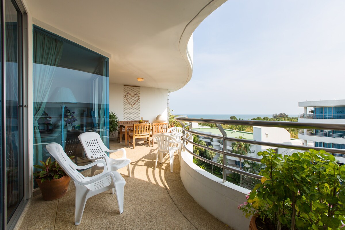 所有客房均可欣赏海景、宽敞的房间和阳台