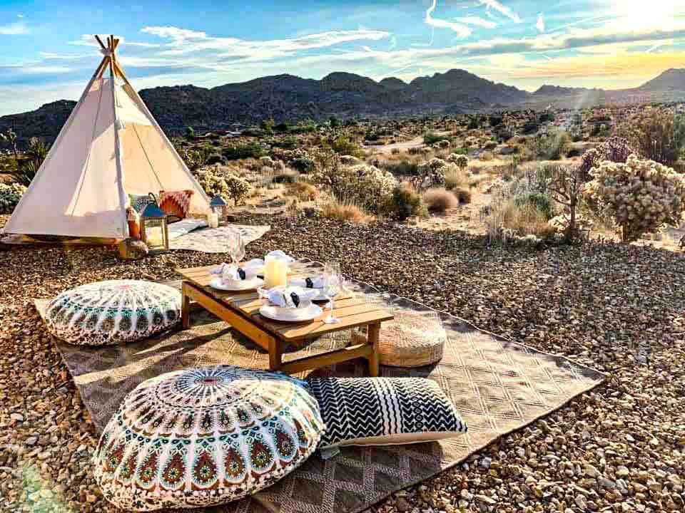 约书亚树沙漠度假屋：热水浴缸、游戏室、国家公园、吊床
