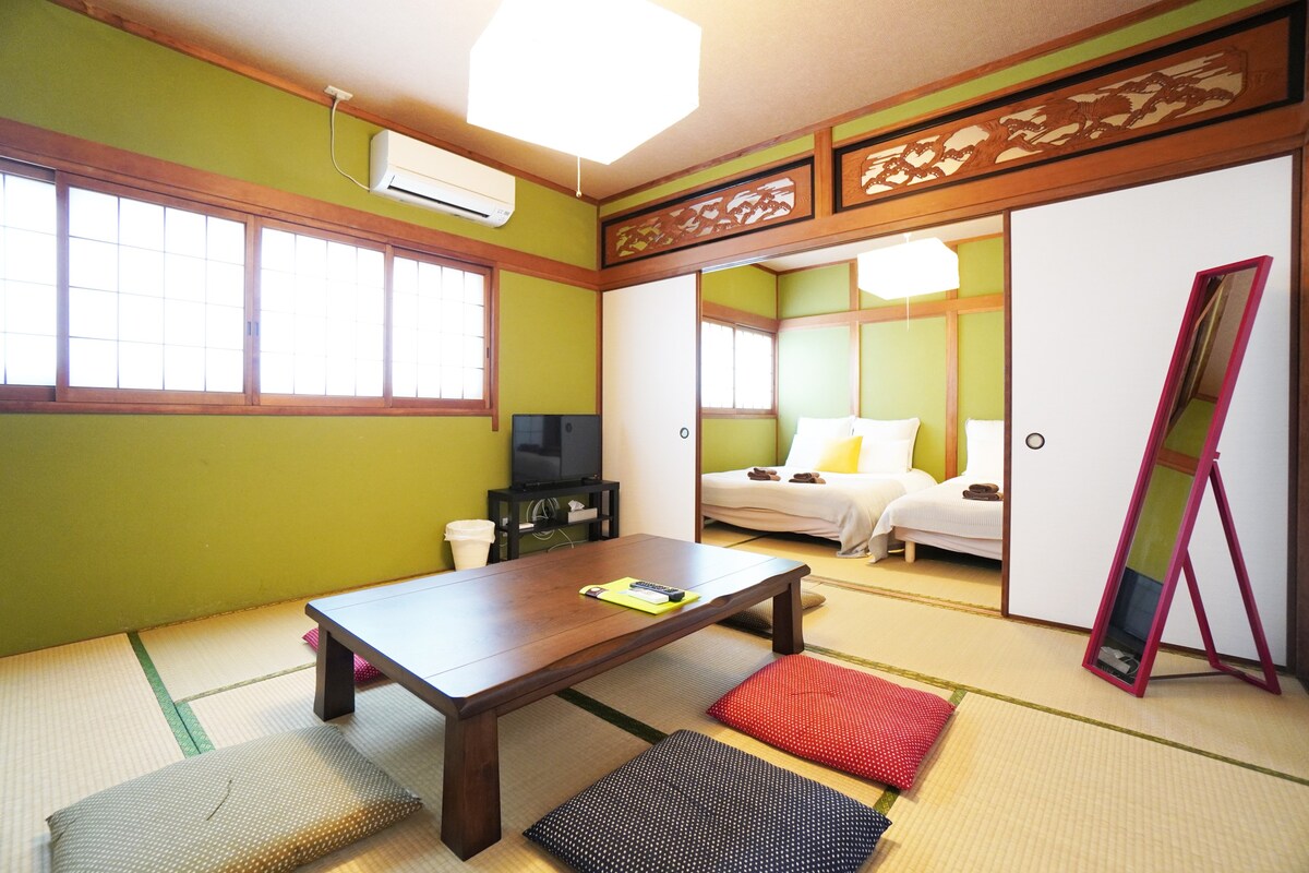 [SPHB]日本环球影城附近的豪华客房，可容纳15位房客