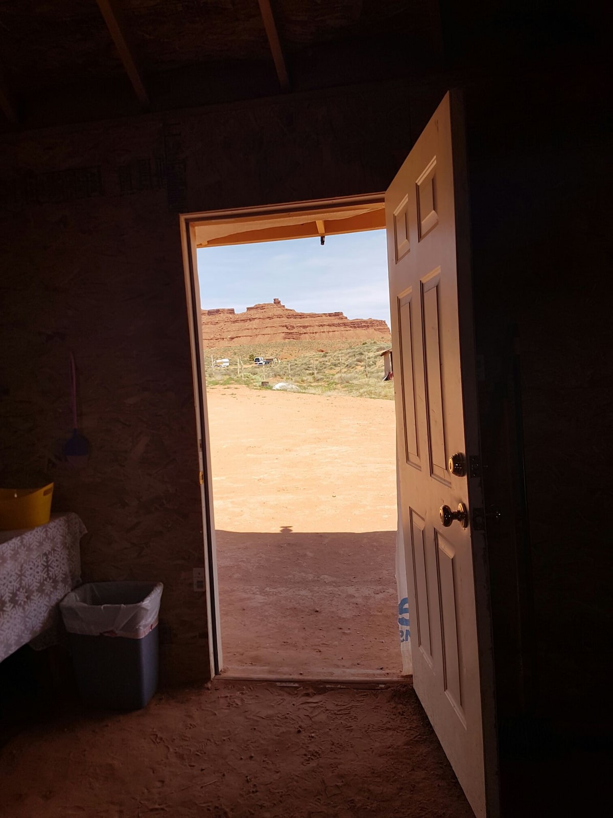 Navajo octagon Earth hogan home