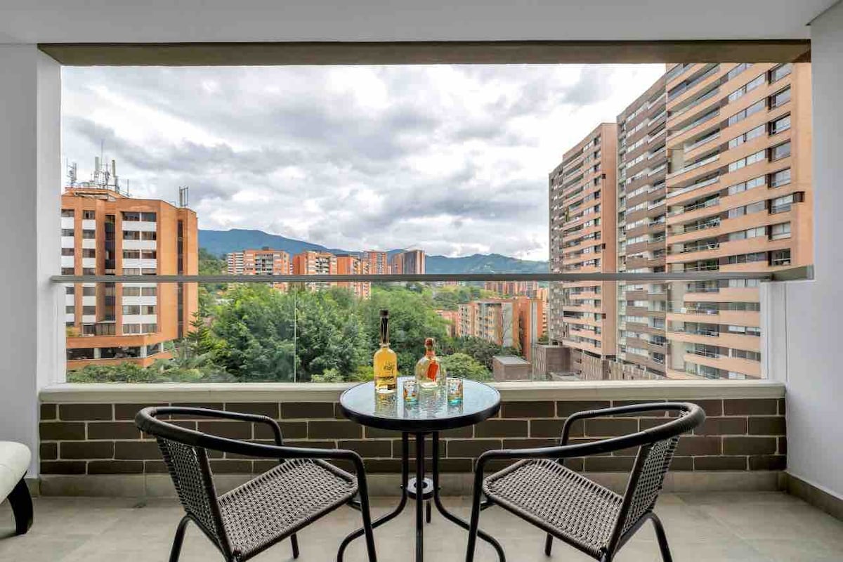12 Min Poblado Luxury ꙳Apartment Medellín