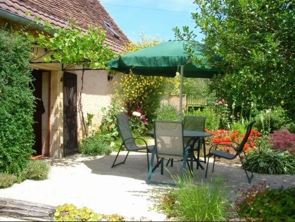 Cottage avec piscine privée et jardin clos