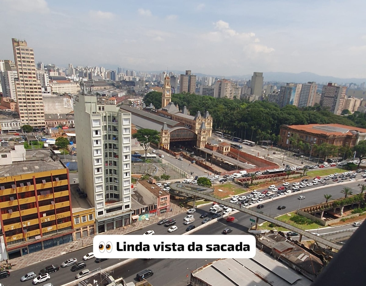 Centro: a pé para 25 de Março, em frente ao metrô