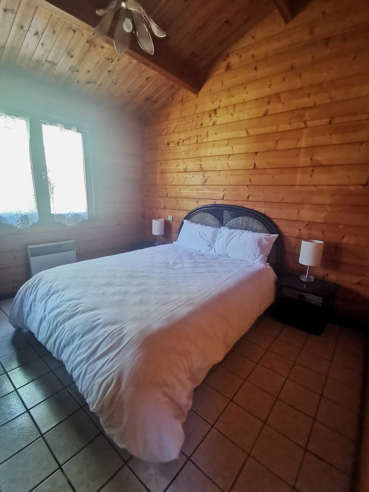 Domaine de la Ribiere, family wooden chalet