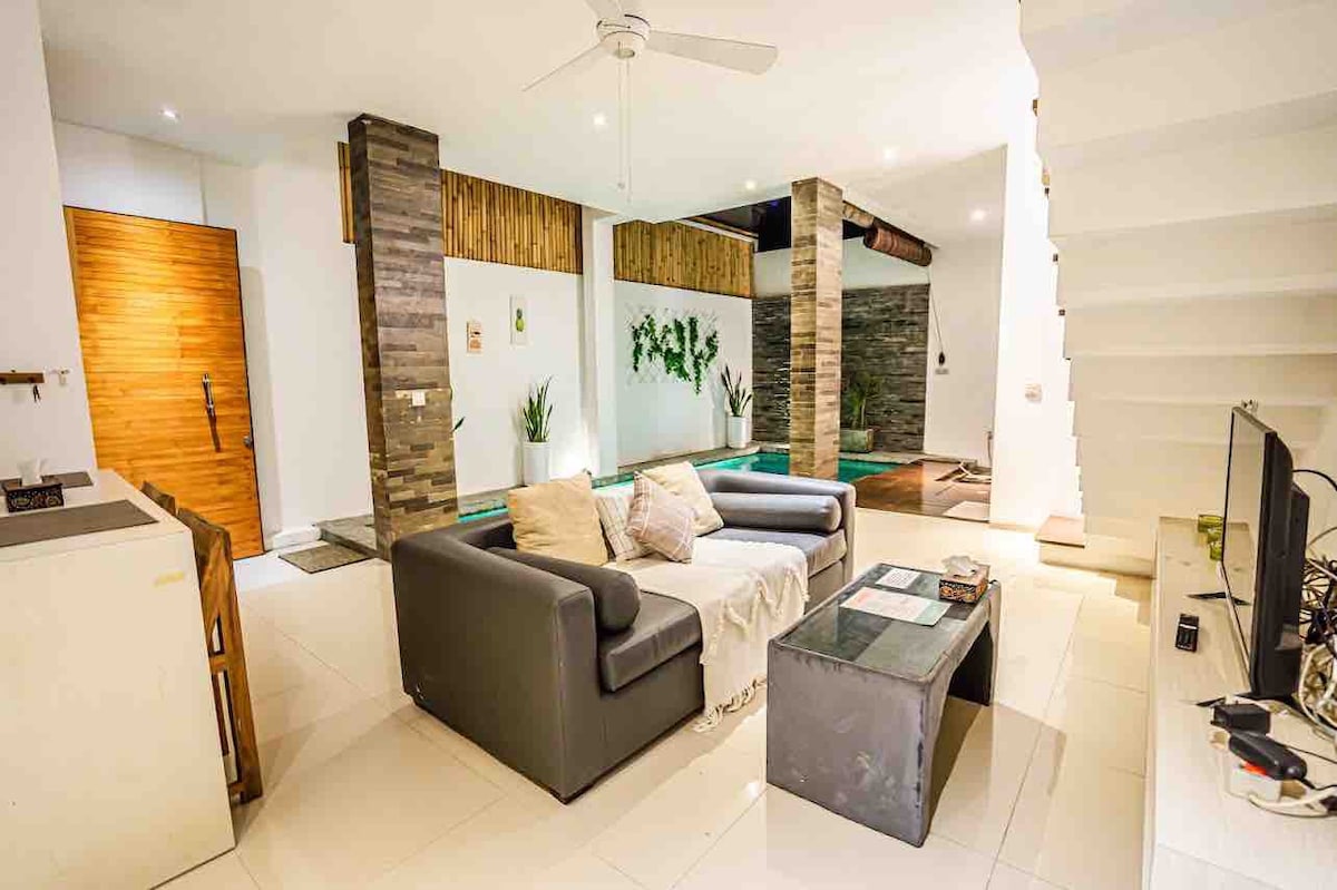 巴厘岛水明漾全新温馨温馨别墅， 2间卧室