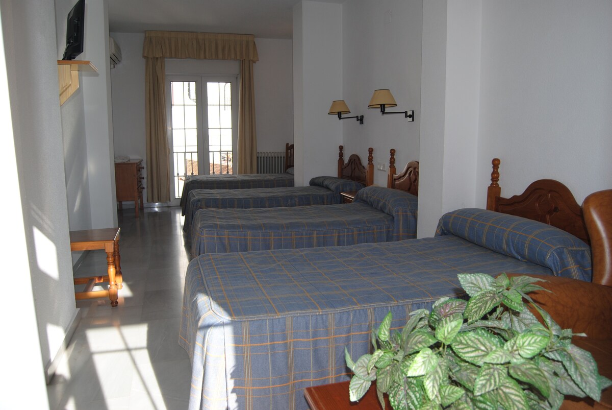 米拉索尔酒店（ Hotel Mirasol ） |四人间露台（ Quad Room Terrace ） Vista Orgiva