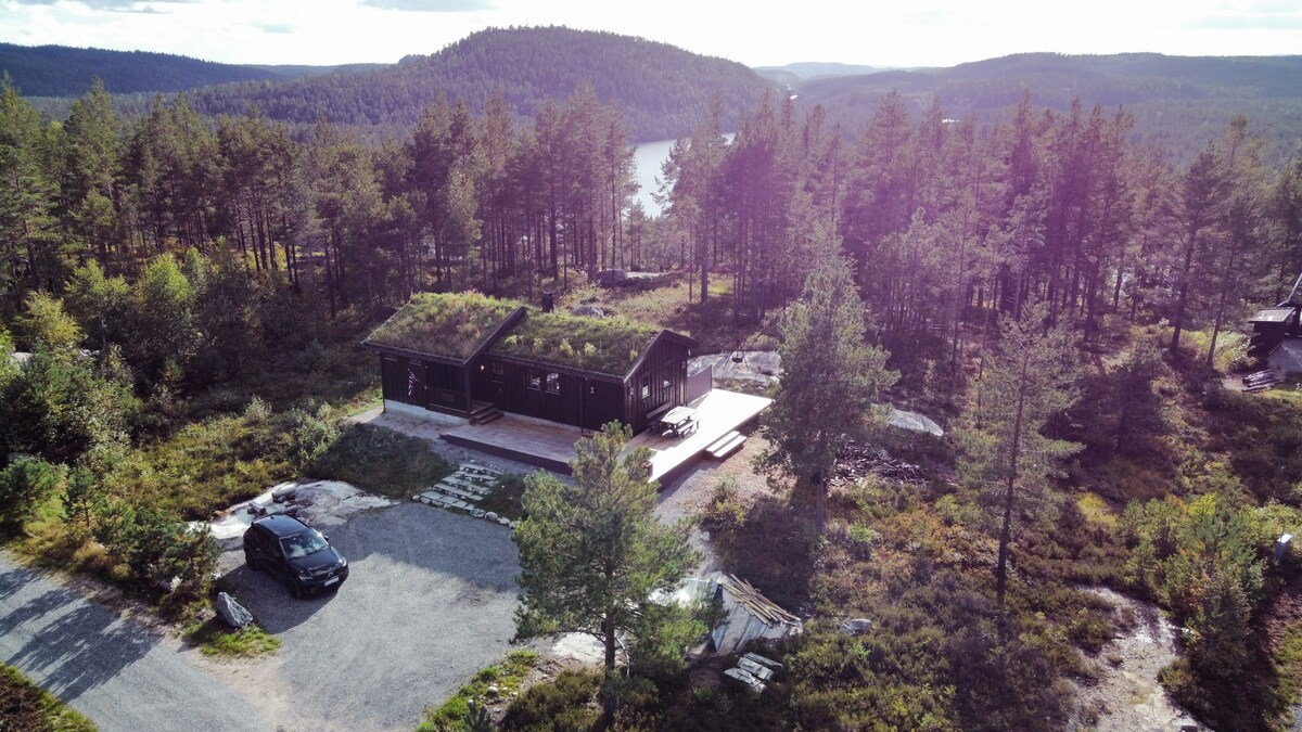 kjempe flott hytte i fantastisk terreng i Telemark