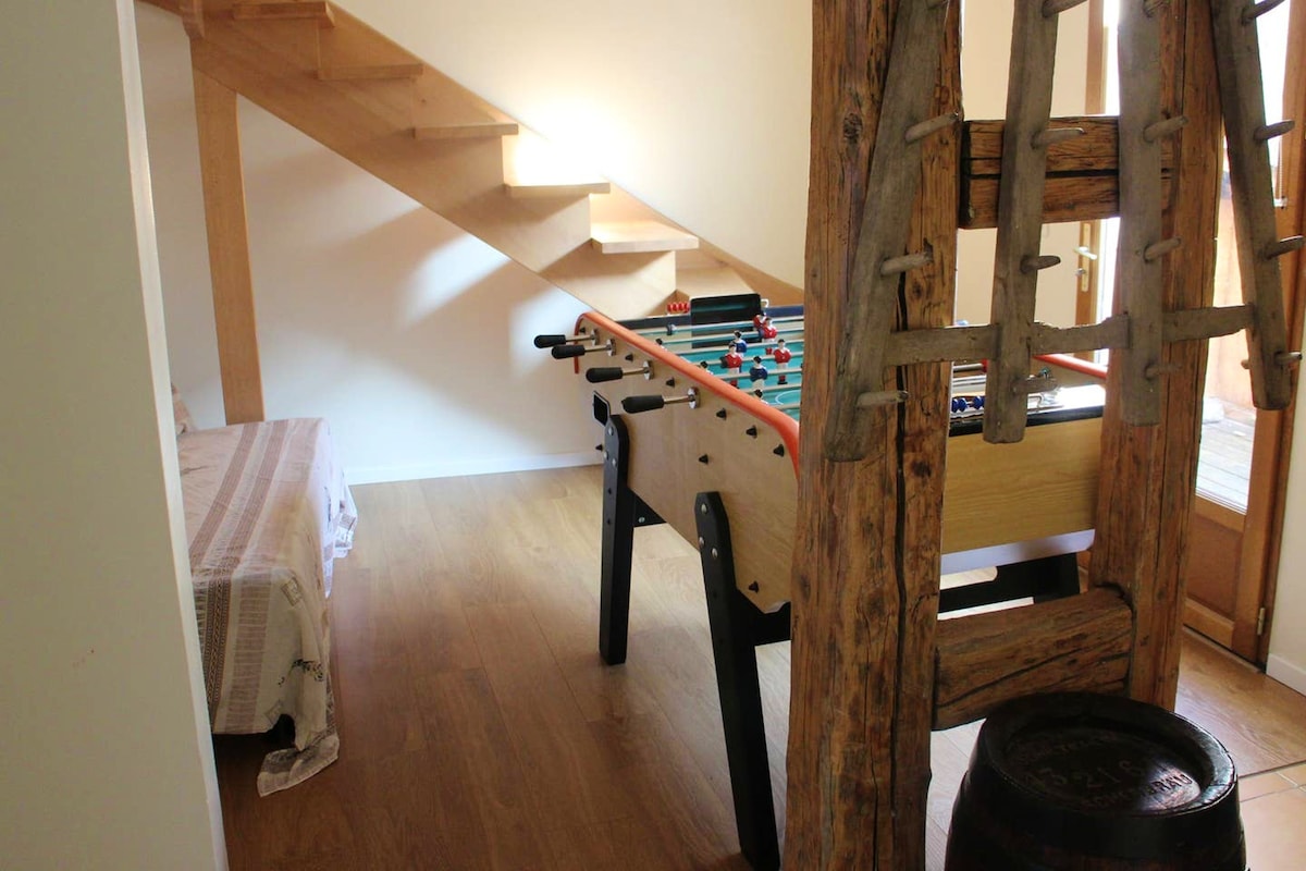 可供6人入住的公寓，带露台，位于Eguisheim