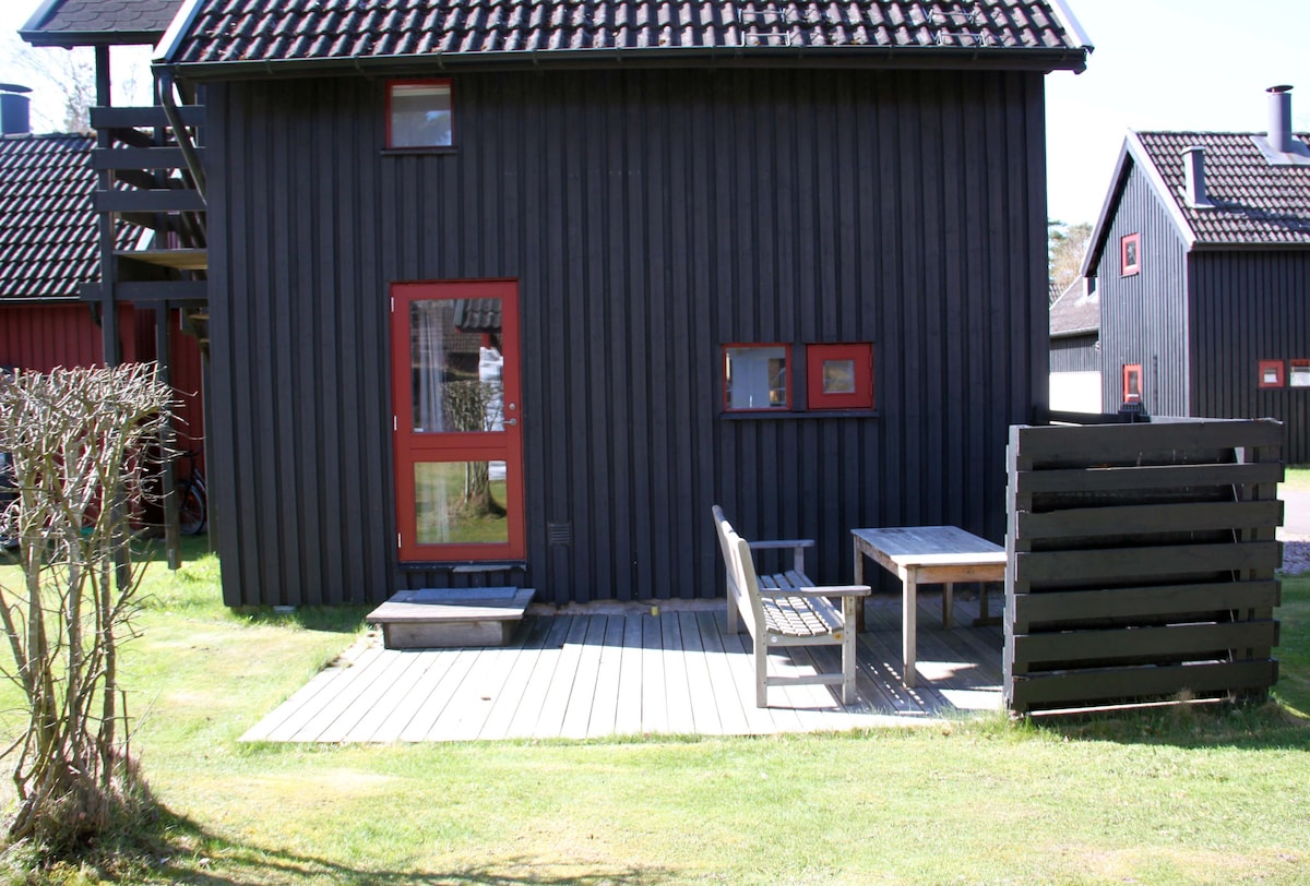 位于Ängelholm田园诗般的Klitterbyn的舒适乡村小屋