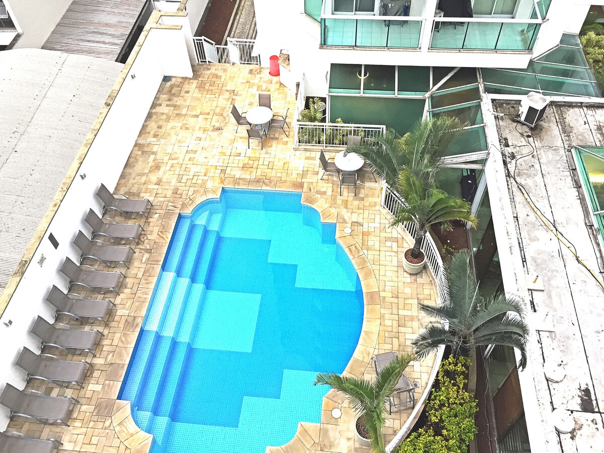 Botafogo公寓式酒店的舒适公寓