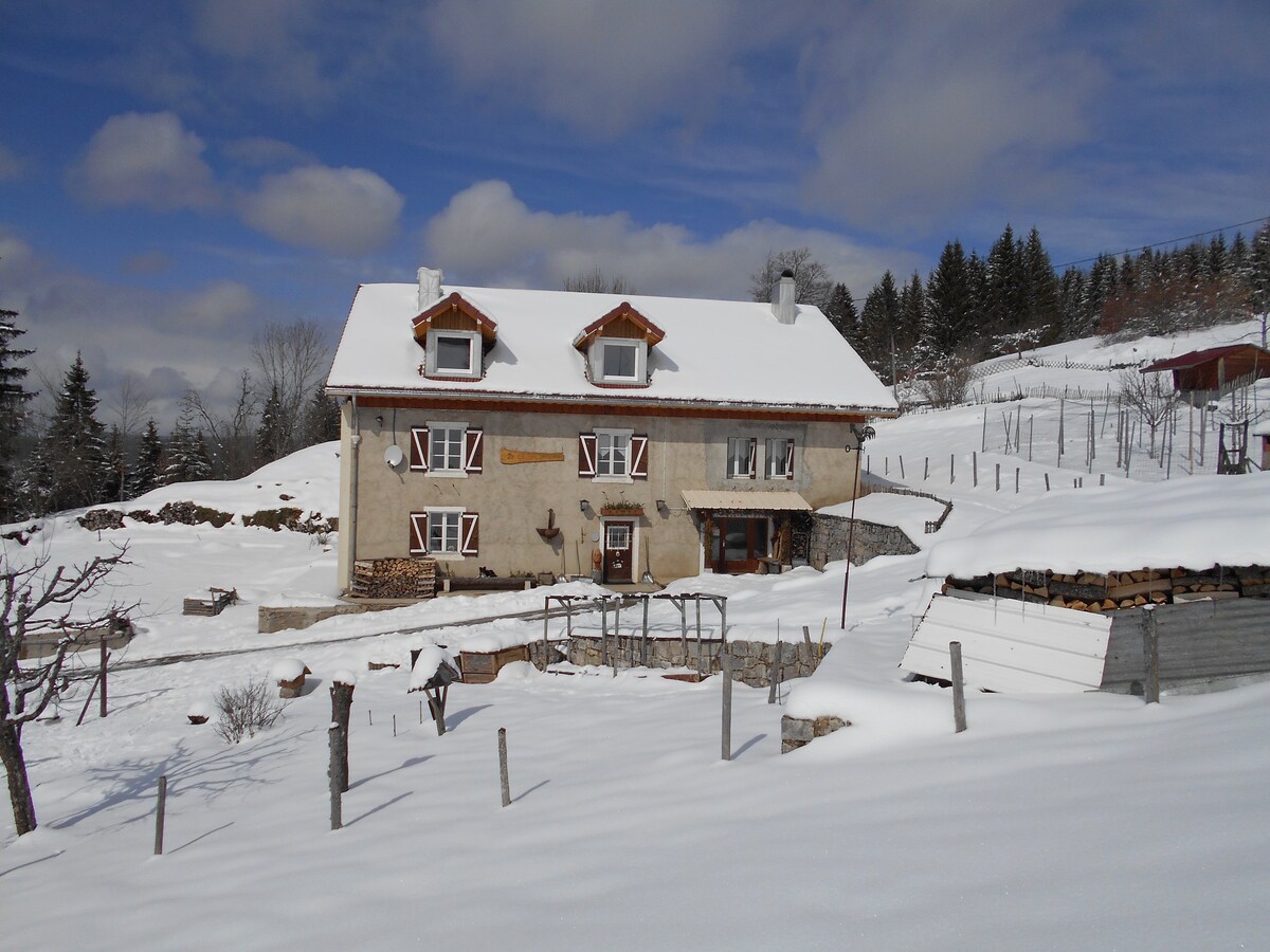 家具家具公寓滑雪度假屋Les Rousses/Haut-Jura