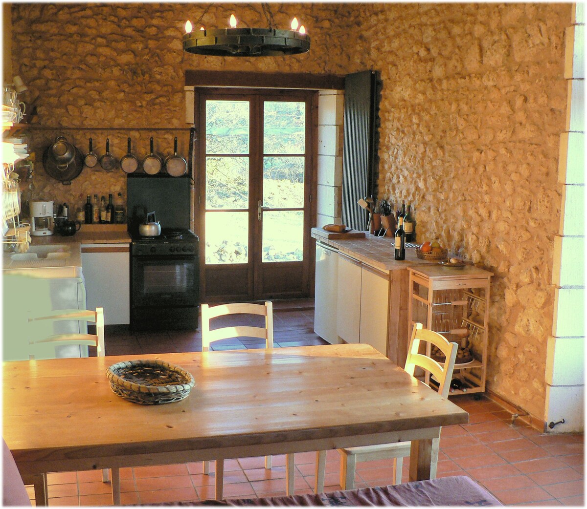 Les Vignasses - a stone barn in a superb location