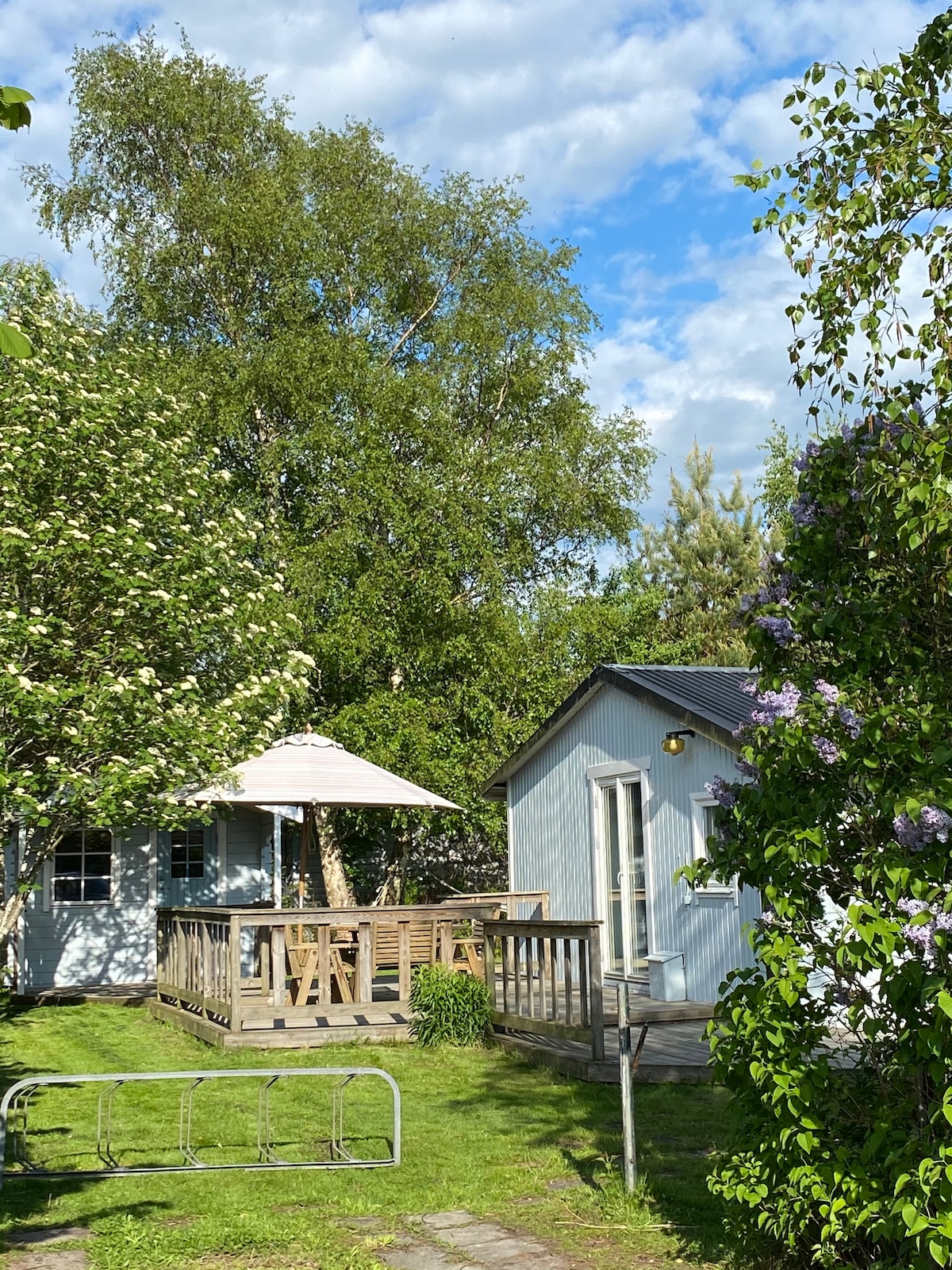 小屋，靠近海滩，靠近隆德（ Lund ）和马尔莫（ Malmoe ）