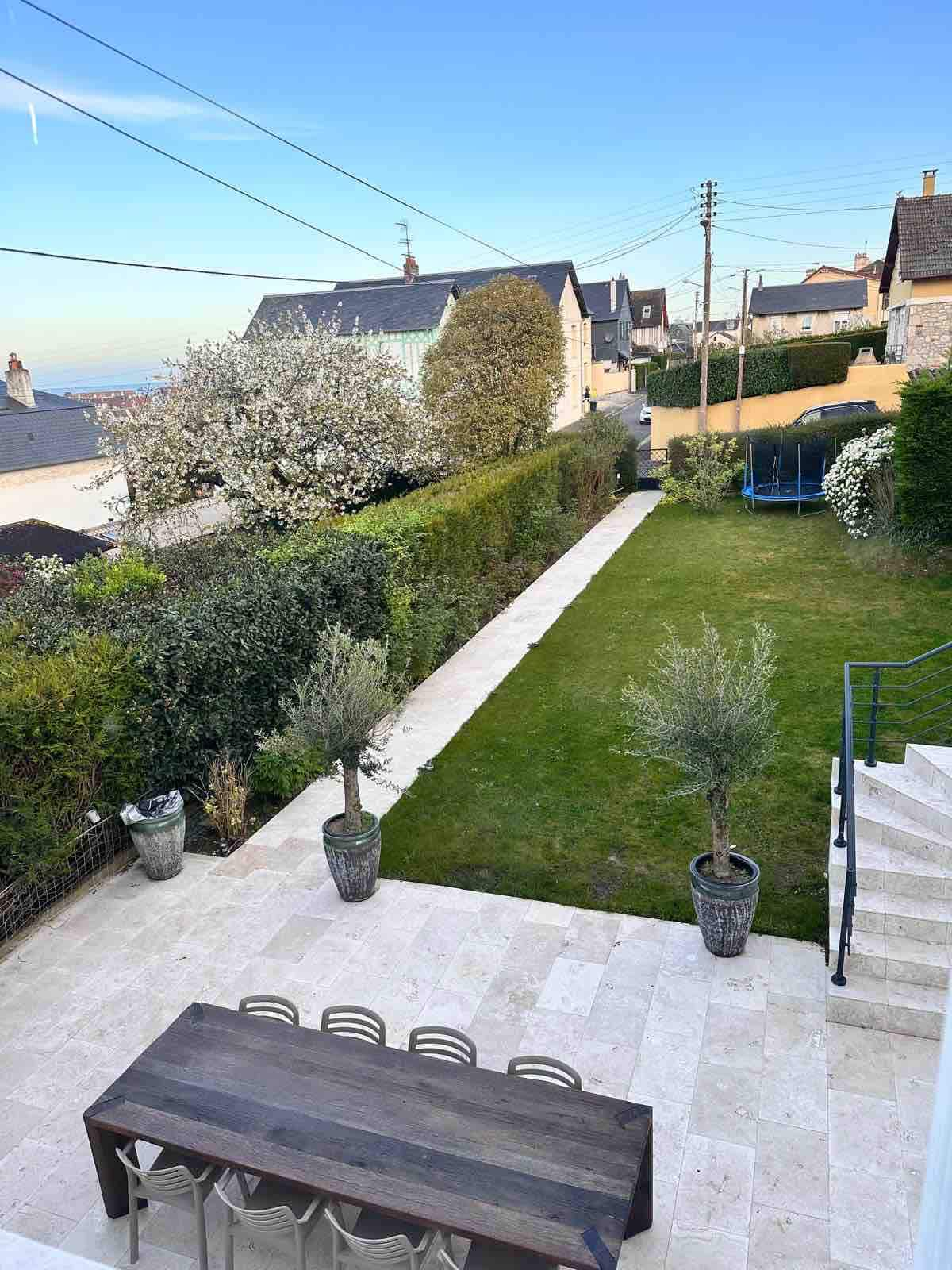 Maison avec grand Jardin Trouville proche centre