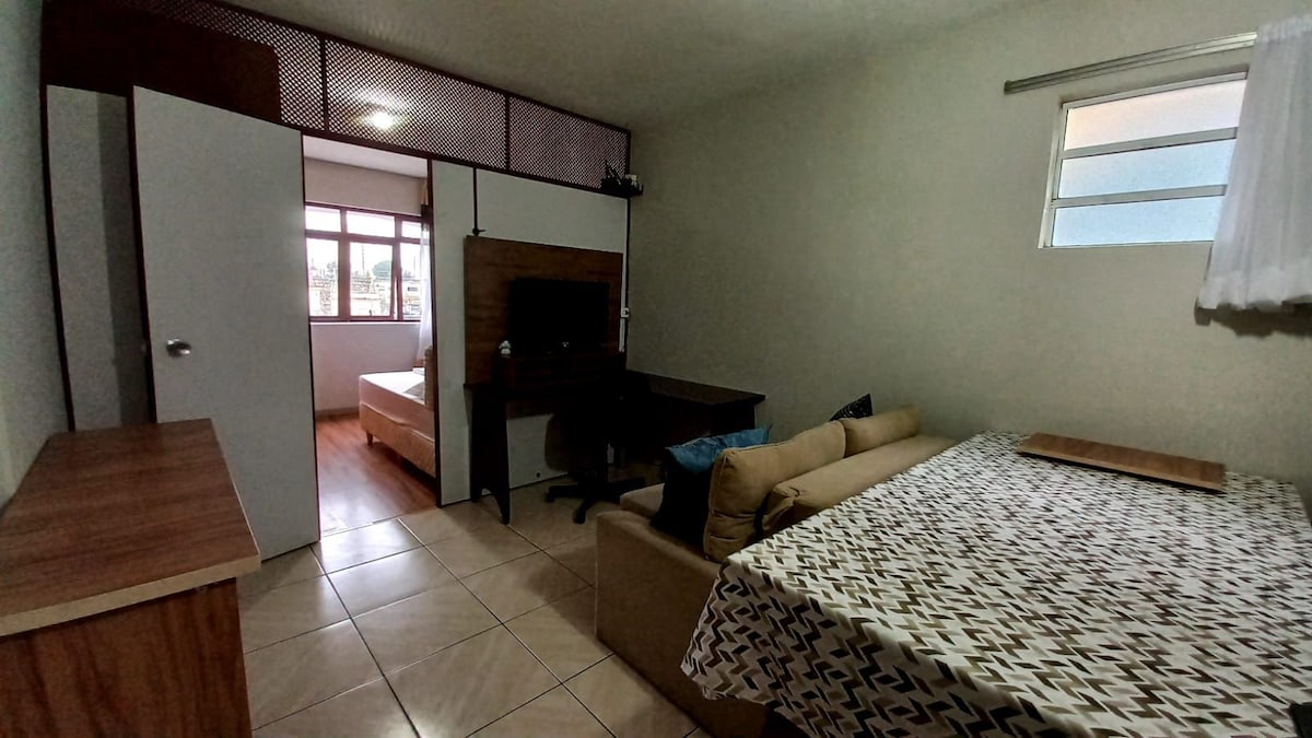 Excelente apartamento inteiro c/ garagem