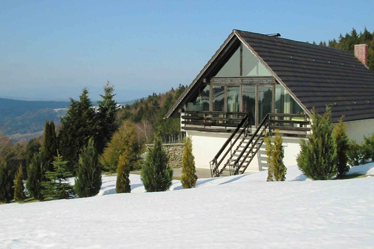巴伐利亚森林中的度假屋