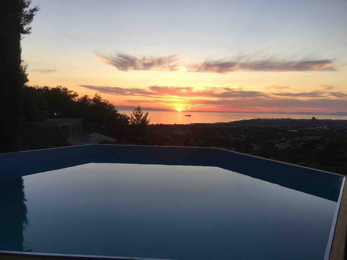 toscana /mare giardino piscina fuori terra