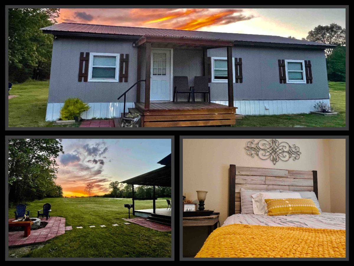 CLEAN, Cozy, Private 3br/2ba house on eight acres