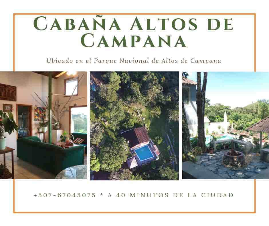 Altos de Campana的美丽乡村小屋（奇卡）