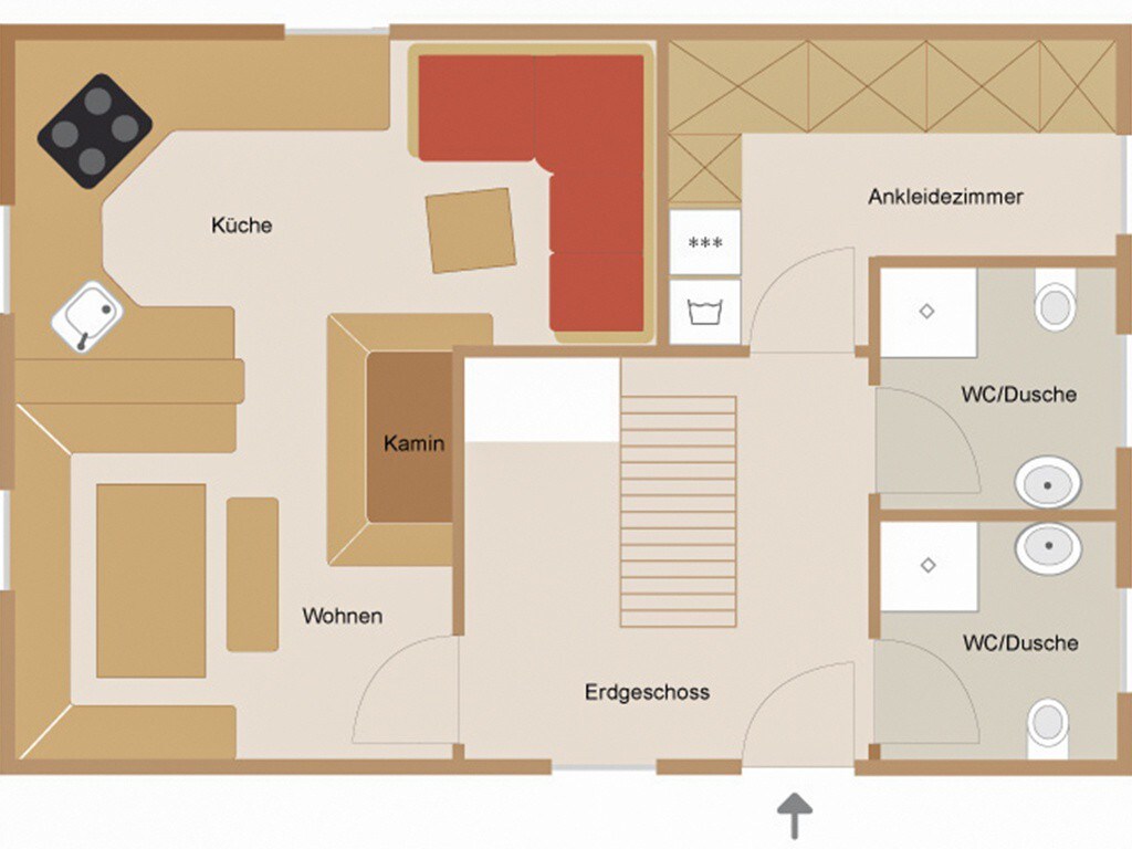 Almhaus Webermohof -泰根西湖度假屋