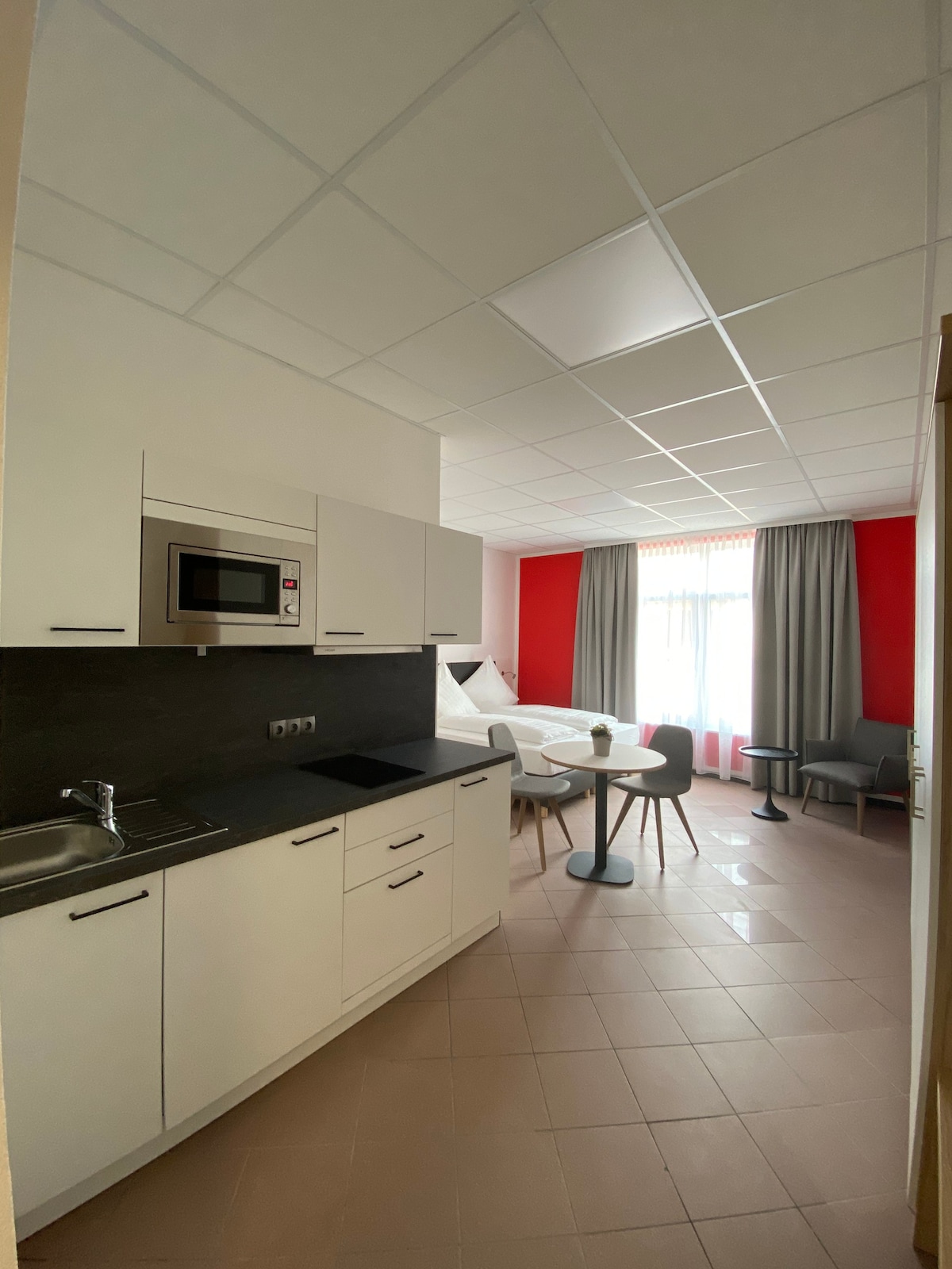 现代双人卧室公寓，位于Nord-Ries
