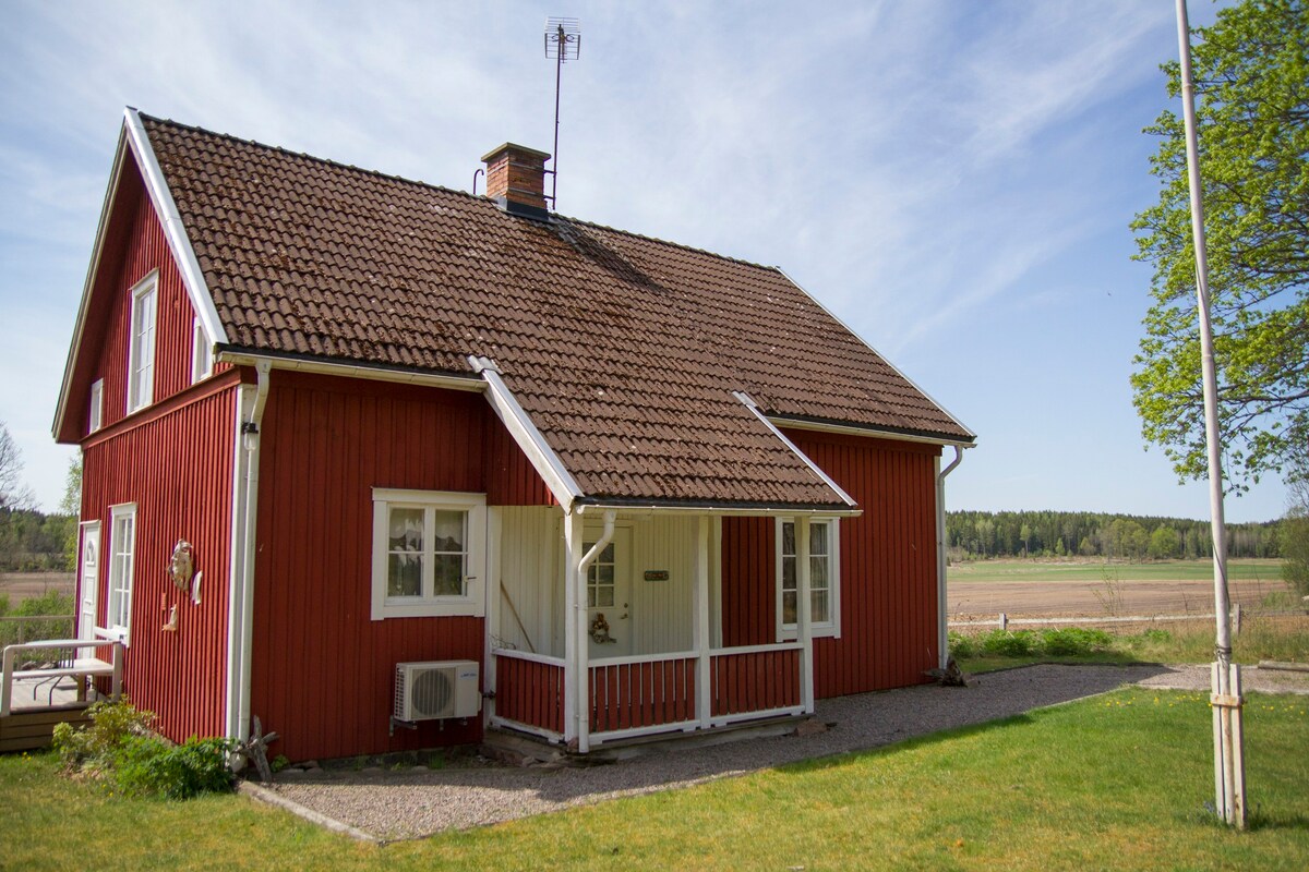 Ranger 's cottage at Målilla Moose Park ！