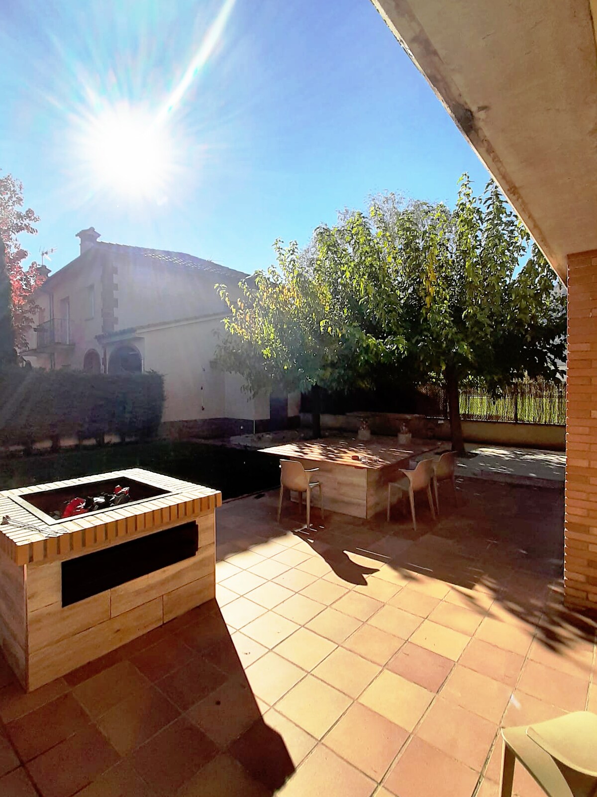 "Les moreres ", chalet con jardin y gran barbacoa