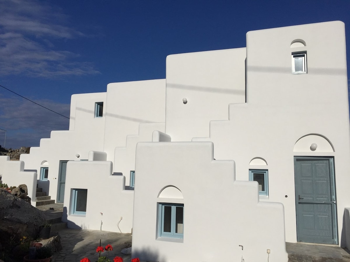 Villa Anemos - Niki of Naxos - Sea + Mountain View